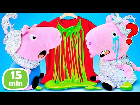 Spielzeug Videos für Kinder - Peppa Wutz Kompilation. Plüpa Plüsch Paradies