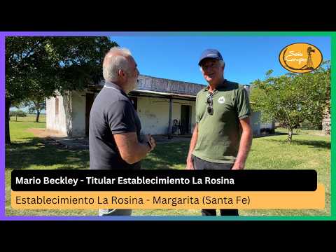 Mario Beckley - Titular Establecimiento La Rosina