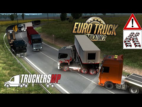 EURO TRUCK SIMULATOR 2 - Traffico in multiplayer! (Logitech G923)