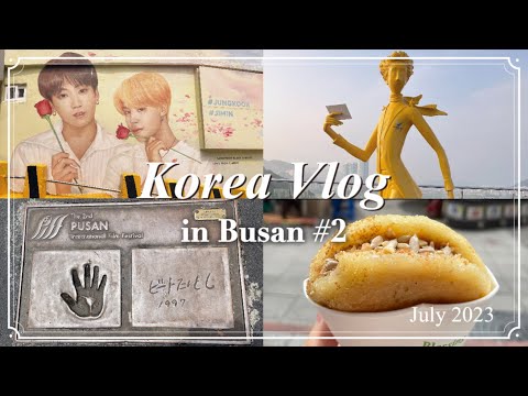 [Coreia Vlog] Edição Busan pt.2💕 6 noites e 7 dias Viagem à Coreiaᴋʀ ✈︎ Busan + Seul / Nampo-dong / Gamcheon Culture Village, famosa pelo mural de Jimin e Kook, e Teleférico Marítimo Songdo
