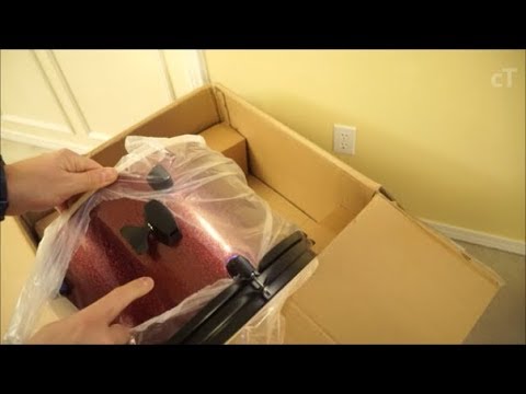 What's in the box - Ludwig Questlove Pocket Kit drum set unboxing