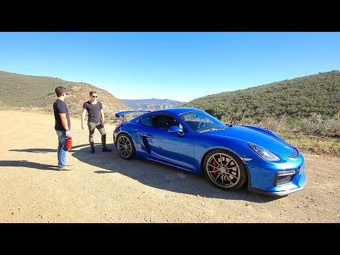 Modified Cayman GT4 vs Lotus Evora 410 with Matt Farah!