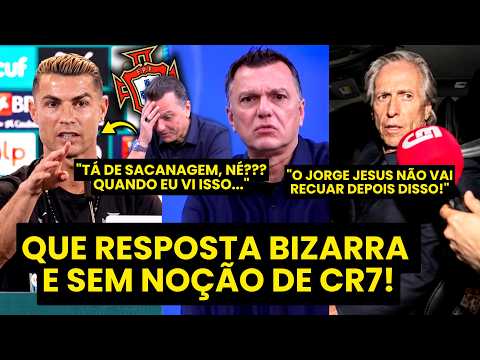 CR7 PASSOU VERGONHA? “PELO AMOR DE DEUS! QUANDO EU VI ISSO…” MAURO CEZAR | RESPOSTA a JORGE JESUS