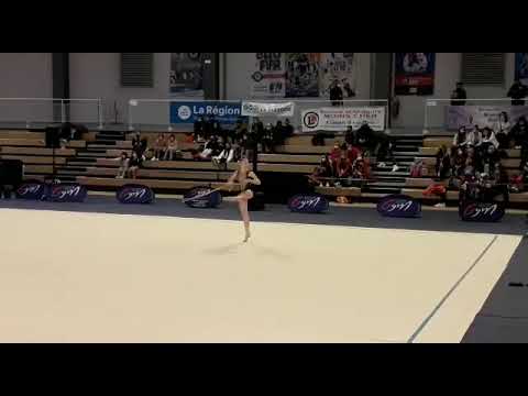 Cassandra Desvaux Championnat de France 2022 NatA 16/17ans Corde