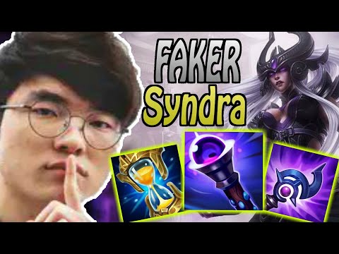 FAKER IS UNSTOPPABLE WITH SYNDRA - SKT T1 Faker plays Syndra mid (Preseason 11)