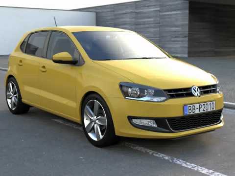 3D Model Volkswagen Polo 5d (2010) Review