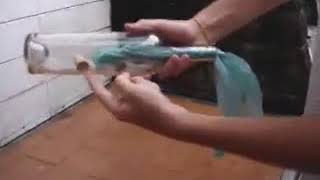 КАК ВЫСУНУТЬ ПРОБКУ С БУТЫЛКИ