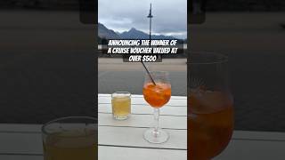 WINNER ANNOUNCED $500 Cruise Voucher #giveaway #winner