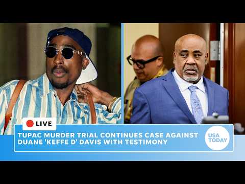 Tupac trial live: Case against Duane 'Keffe D' Davis in 1996 murder continues with testimony Day 9