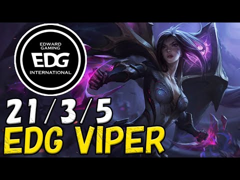 EDG Viper カイ＝サ(Kai'Sa) VS アフェリオス(Aphelios) BOT ADC patch 12.17 KR RANK