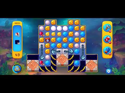 Fishdom level 9633 no boosters フィッシュダム ノーマル