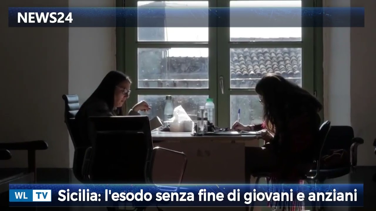 Sicilia: l'esodo senza fine di giovani e anziani