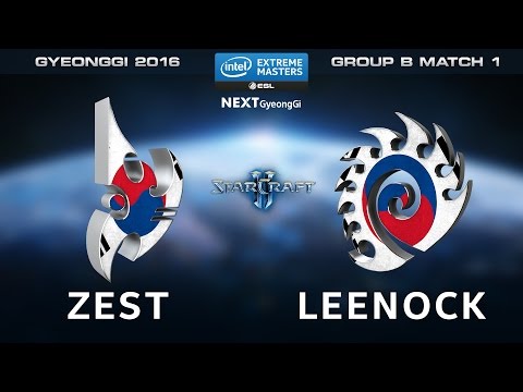StarCraft 2 - Zest vs. Leenock [PvZ] - Group B Match 1 Map 1 - IEM Gyeonggi 2016
