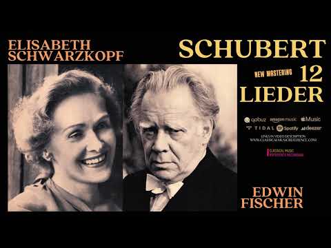 Schubert - 12 Lieder / Remastered (Century's record.: Elisabeth Schwarzkopf, Edwin Fischer)