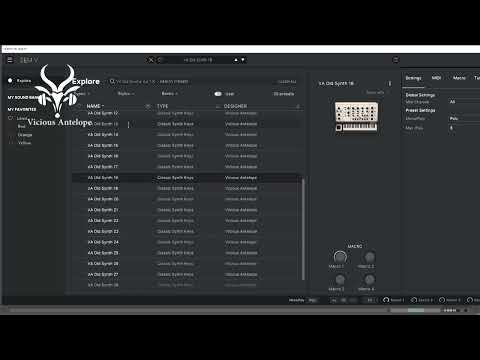 Arturia SEM V2 Presets - Old Synths Vol.1 - Vicious Antelope - Presets walkthrough + Analog Lab V