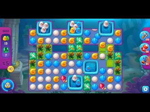 Fishdom. 5832 super hard level no boosters and diamonds