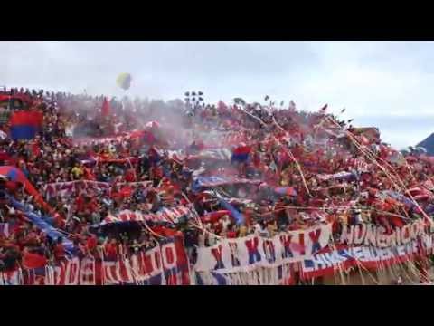 "Env 0 DIM 1 / Recibimiento / De pequeño yo soy hincha del medallo" Barra: Rexixtenxia Norte • Club: Independiente Medellín • País: Colombia