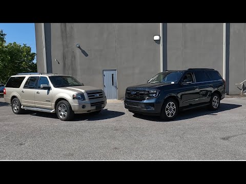 2007 Ford Expedition & 2025 Ford Expedition 🤷‍♂️ Think there have been any changes in 18 years?? 