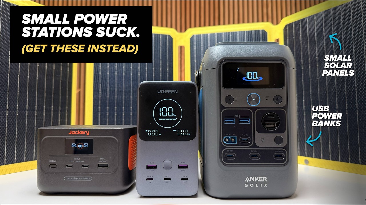 DON'T buy a small power station! LFP micro power stations are the FUTURE.