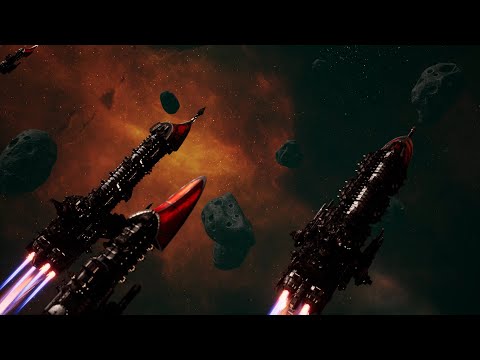 Skalgrim Mod 2021: Battleships - Imperial Navy vs Necrons - Battlefleet Gothic Armada 2