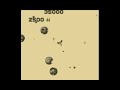 Asteroids Nintendo Gameboy Arcade Classic Gameplay