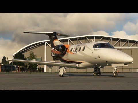 First look at the Cockspur Phenom PH100 in Microsoft Flight Simulator