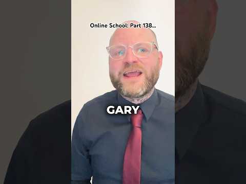 The legendary @Arroncrascall takes charge today… #shorts #school #schoollife #onlineschool