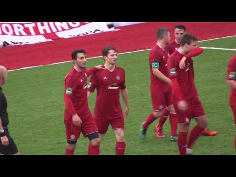 Highlights: Worthing 2-0 Burgess Hill Town – 26.12.17