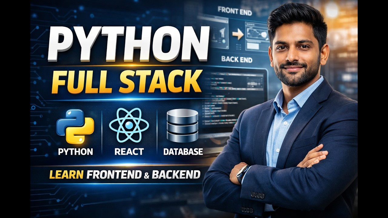 Python Full Stack Training for Beginners |