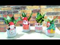 Ý Tưởng Tái Chế Đẹp Từ Chai Nhựa Chủ Đề Giáng Sinh Tổng Hợp 05 Gạo Gạo C