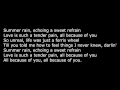 All Because Of You - Françoise Hardy (Lyrics ...