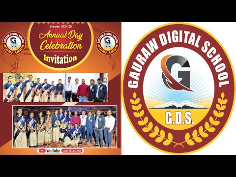 // 7th Annual Day Celebration //Session 2024-25 { Gauraw Digital School Manpasar } //