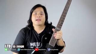 Video thumbnail for MA รีวิว : LTD EC-200QM กีต้าร์ไฟฟ้า ไม้หน้าควินซ์ by Music Arms