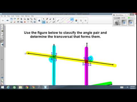 Extra angle pair practice voiceover