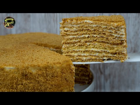 MEDOVIK - Russian cake with honey INCREDIBLY TASTY