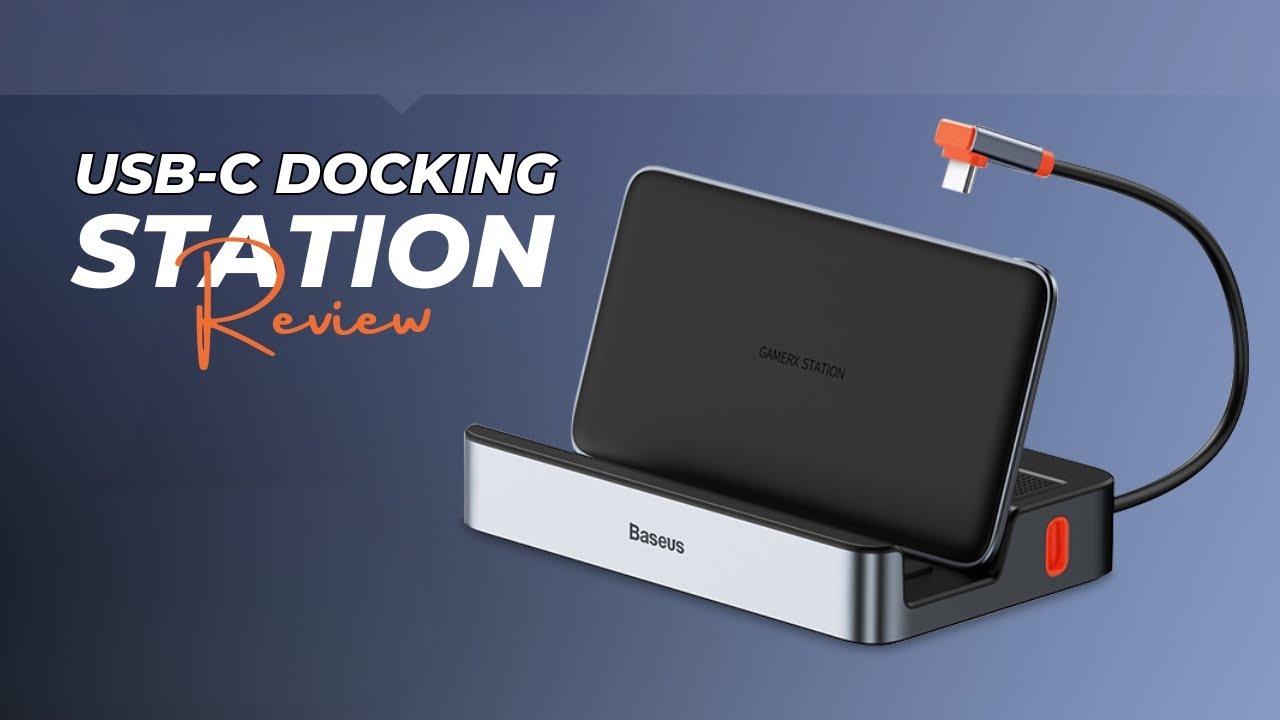 Baseus 6 in 1 Docking Station for Steam Deck! | Baseus Docking Station Review! | Steam Deck Dock!