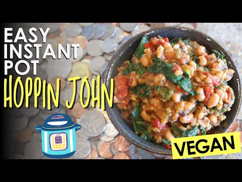 No Chop Vegan Hoppin' John | Lucky, Fast & Easy!