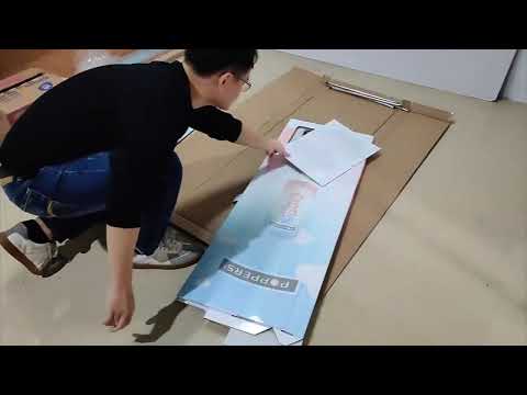 Miniatura de vídeo de expositor refrigerado de cartón fresco