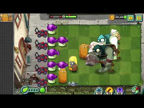 Plants vs Zombies 2 gameplay - Piñata Party - 5th November 2021