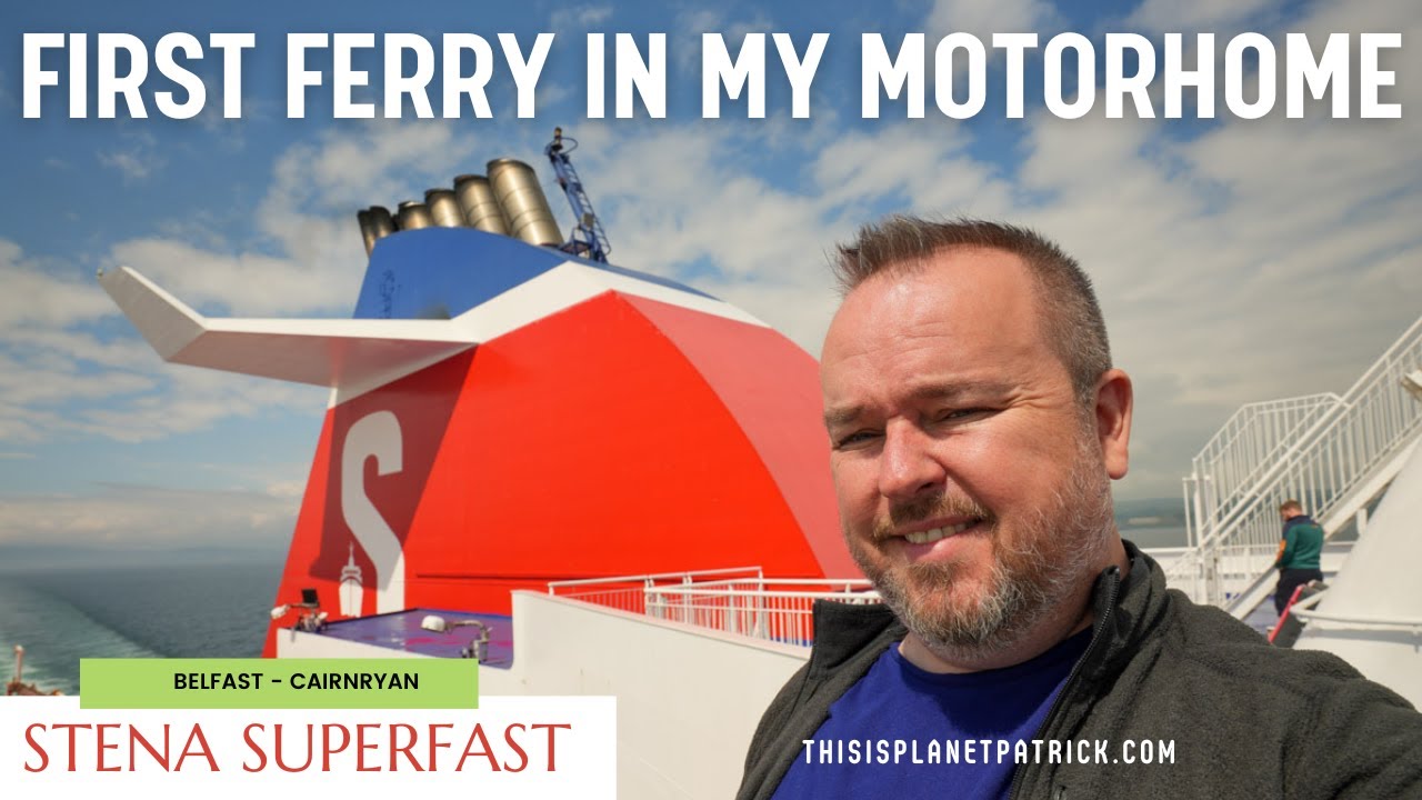 Stena Line Belfast to Cairnryan ferry video