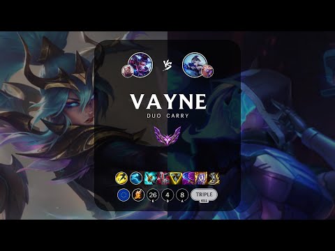 Vayne ADC vs Ashe - EUW Master Patch 13.20