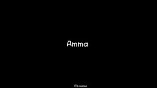 ❣️ Amma lovev whatsapp status tamil ❤ Black 