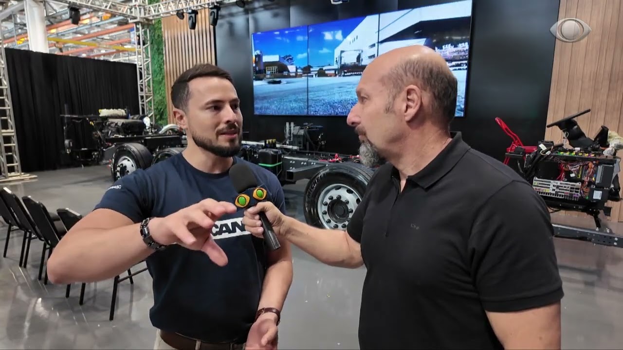 SCANIA APRESNTA NOVO CHASSIS E ONIBUS A BIOMETANO