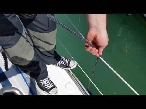 Tying A Fender With A Clove Hitch Knot