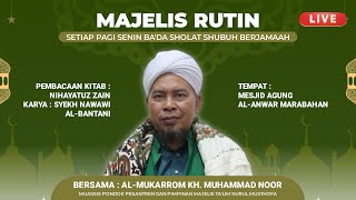 Download lagu 🛑( Live ) Kajian Rutin | Kitab Nihayatuz Zain | Bersama Al Mukarrom KH. Muhammad Noor mp3