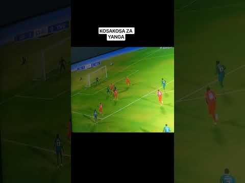 GAME ON BAADHI YA KOSAKOSA ZA YANGA SC LEO DHIDI YA GABORONE UNITED LIVE LEO #foryou #fypシ゚viral