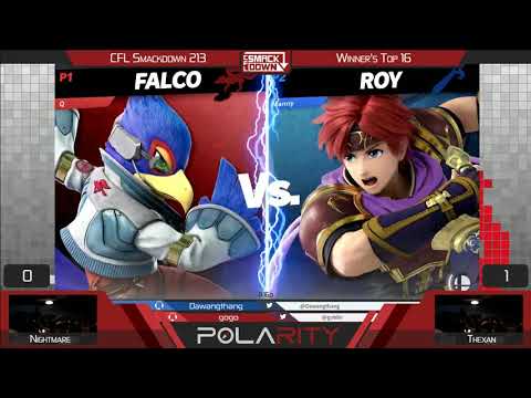 CFL Smackdown Ultimate 213 - Thexan (Falco) vs Nightmare (Roy) - Winners Top 16