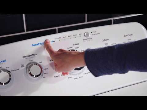 GE APPLIANCES TOP LOAD WASHER - DEEP FILL image 3