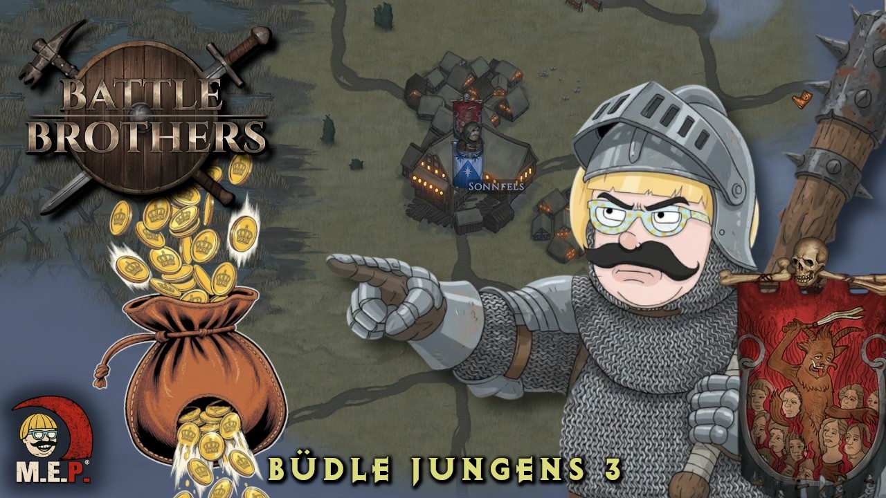BATTLE BROTHERS Ep.3 Die Kohle wird knapp, Pfandsammeln etz!! |Büdle Jungens