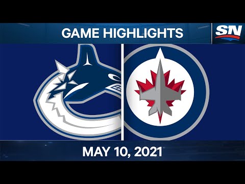 NHL Game Highlights | Canucks vs. Jets - May 10, 2021